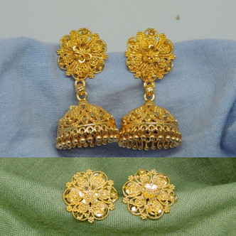 Light Weight Gold Earrings - Buy Light 