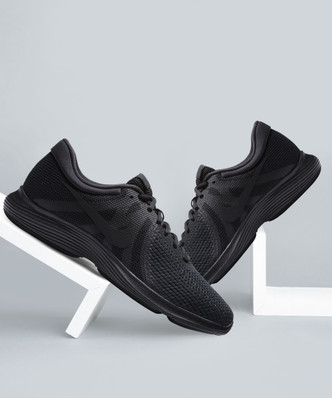 nike full black shoes