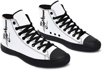 cool black and white shoes