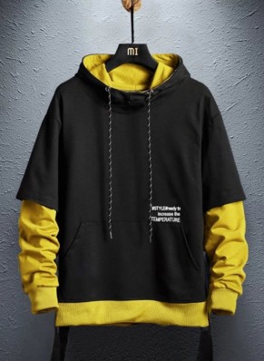 discount 50% Zara sweatshirt WOMEN FASHION Jumpers & Sweatshirts Hoodie Yellow S 