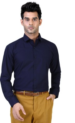 Oxford Button Down Casual & Formal Black Shirt For Men Kleding Herenkleding Overhemden & T-shirts Oxfords & Buttondowns Animal Print Pocket 