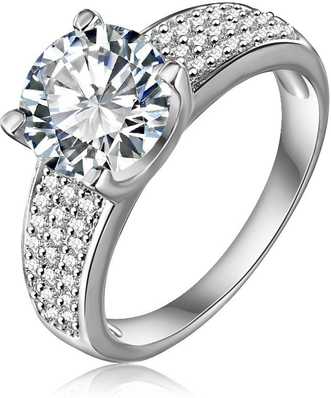 American Diamond Rings Buy American Diamond Rings Online At Best