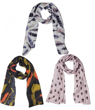 dog design scarf