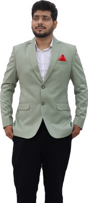 light green colour blazer