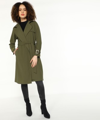 WOMEN FASHION Coats Basic discount 52% Pull&Bear Puffer jacket Green S 