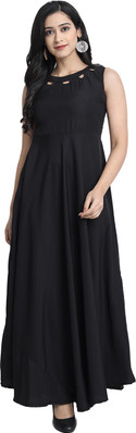 Long Black Dresses - Buy Long Black 