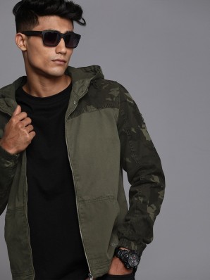 discount 84% Green L NoName jacket MEN FASHION Jackets Print 
