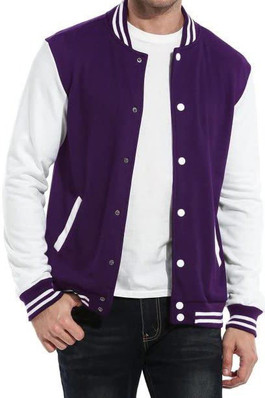 men purple jacket