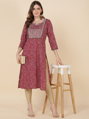 Molto bella N tradizionale Leheriya Kurtis con devo FIORE DI COTONE Cush Gonna Molto bella N tradizionale Leheriya Kurtis con devo FIORE DI COTONE Cush Gonna