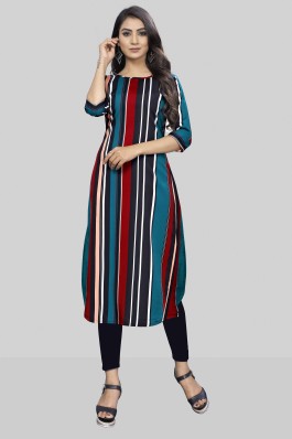 long kurti with jeans flipkart