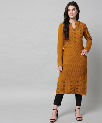 Woolen Kurtis - Buy Woolen Kurtis 