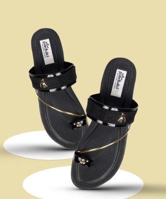 Sartore Buckle-fastening Leather Slippers in Black Womens Shoes Flats and flat shoes Slippers 