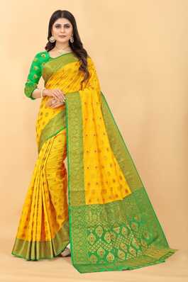 Half And Half Silk Sarees Buy Half And Half Silk Sarees Online At Best Prices In India Flipkart Com