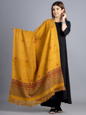NoName shawl WOMEN FASHION Accessories Shawl Golden discount 89% Beige/Golden Single 