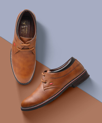 leather formal shoes for men without lace