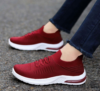 shoes by red