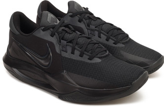 all black basketball shoes