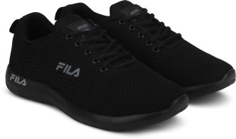 fila shoes full black