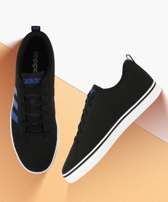 adidas mens black casual shoes