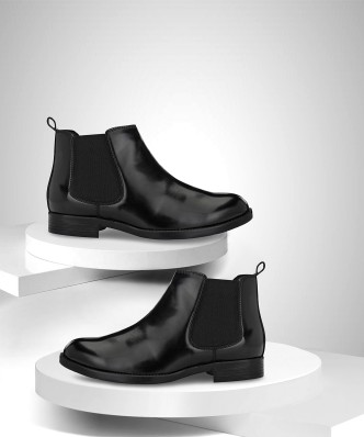 Topshop Chelsea Boots silver-colored-black elegant Shoes Boots Chelsea Boots 