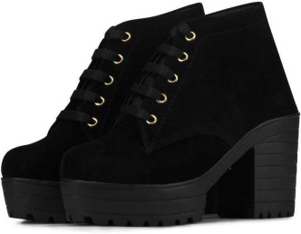 pencil heel boots flipkart