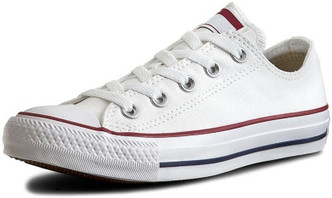 white canvas shoes