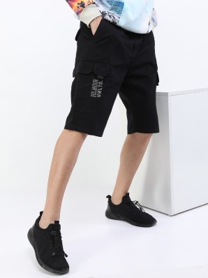 Edwin Cotton Jungle Cargo Short in Black for Men Mens Clothing Shorts Cargo shorts 