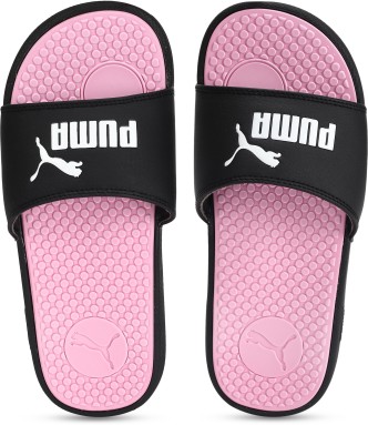 women puma flip flops