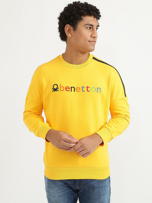 Benetton men's sweatshirts clearance