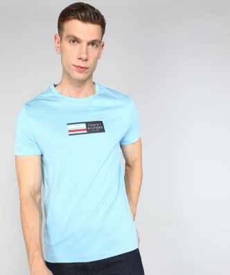 contrast pocket tee tommy hilfiger