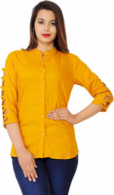 Yellow Womens Tops - Buy Yellow Womens