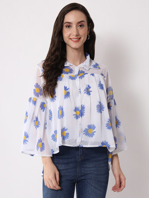 tops for jeans fashion in flipkart