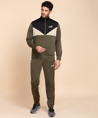 puma tracksuit grey