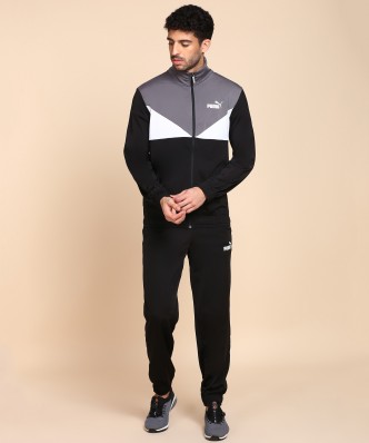 white puma tracksuit mens