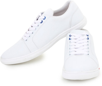 white color sneakers
