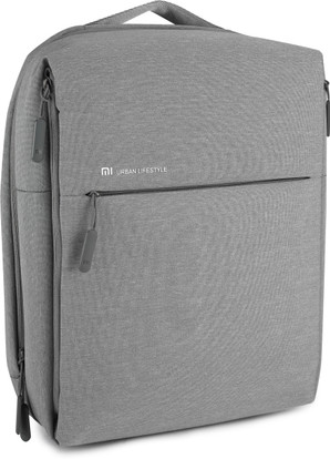 Mi City 16 L Laptop Backpack Light Grey 