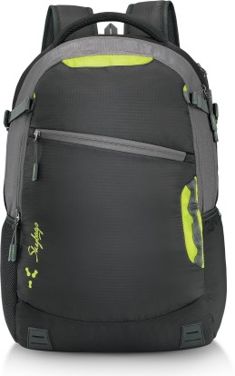 skybags teckie 01 grey laptop backpack