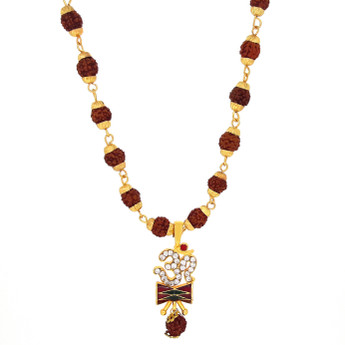 Devora Shiv Rudraksha wth OM Damru 