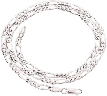 Jaipur Gemstone Silver Chain of 15 