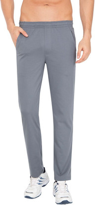 JOCKEY Solid Men Grey Track Pants - Buy 