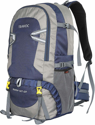 TRAWOC SHK014-NAVYBLUE Trekking Bag 