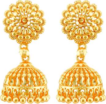 Flipkart Com Buy Meenaz Traditional Jhumka Jhumkas 1 Gram Gold Wedding Bridal Stylish Fancy Party Wear Screw Back Ethnic South Indian Temple Jewellery Ear Rings For Girls Women Golden Ruby Copper Brass Ethnic elevate your beauty quotient with matte finish jhumka. meenaz traditional jhumka jhumkas 1 gram gold wedding bridal stylish fancy party wear screw back ethnic south indian temple jewellery ear rings for