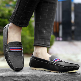 inlazer Men's Leather Loafer Shoes for 