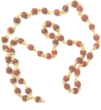 tanishq beads 5 Face Rudraksha Mala 