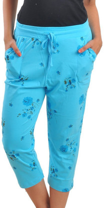 Buy A9 Cotton Printed Capri Women 
