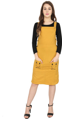 yellow dungaree