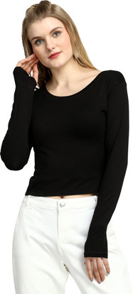 Viral Trend Casual Full Sleeve Solid 