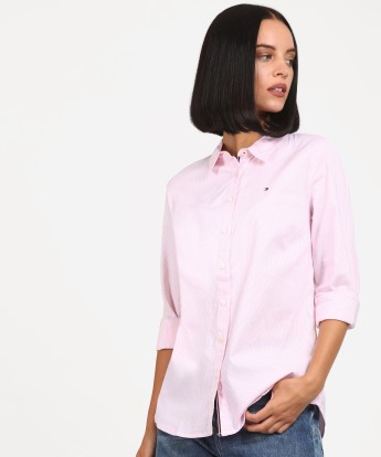 tommy pink shirt