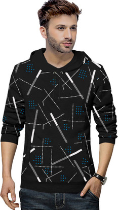 Full Sleeve Printed Men Sweatshirt 