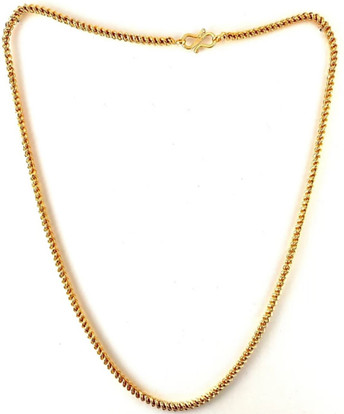 Gold-plated Plated Copper Chain 